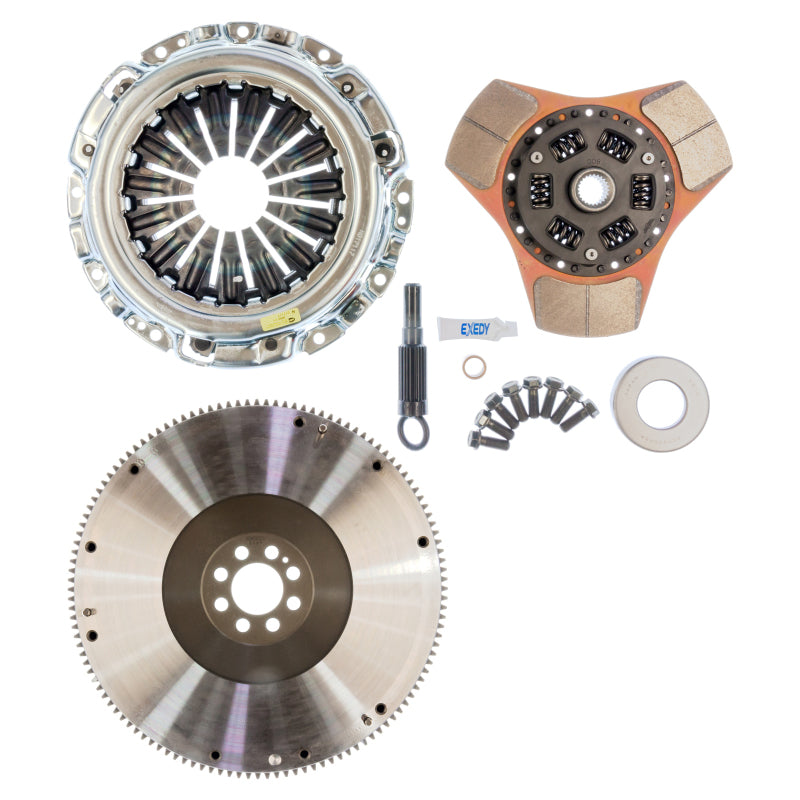 Exedy 2003-2007 Infiniti G35 V6 Stage 2 Cerametallic Clutch Thick Disc Includes NF04 Flywheel-thumbmail-1