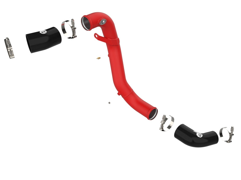 aFe Kia Stinger 18-22 V6-3.3L (tt) BladeRunner Cold Charge Pipe- Red-thumbmail-7