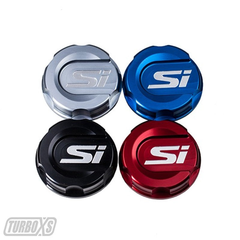 Turbo XS 2016+ Honda Civic Grey Oil Cap-thumbmail-2