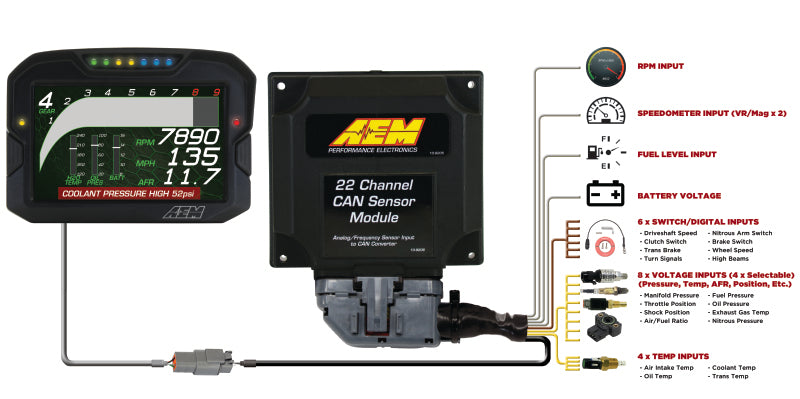 AEM 22 Channel CAN Expander Module-thumbmail-2