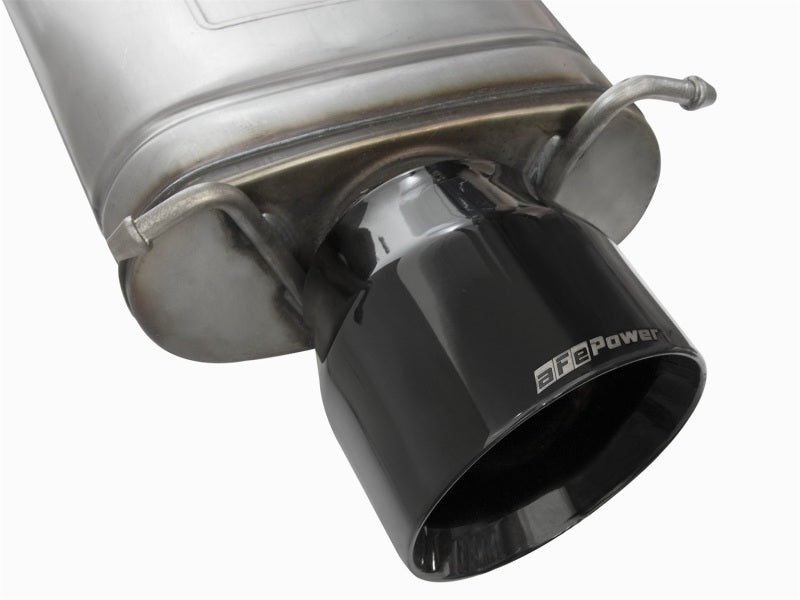 aFe Mach Force-Xp 3in CB Stainless Steel Dual Exhaust System w/ Black Tips 09-15 Cadillac CTS-V-thumbmail-4