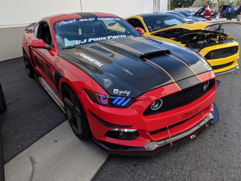 Oracle 15-17 Ford Mustang V6/GT/Shelby Dynamic DRL Upgrade w/ Halo Kit - ColorSHIFT - Dynamic-thumbmail-15