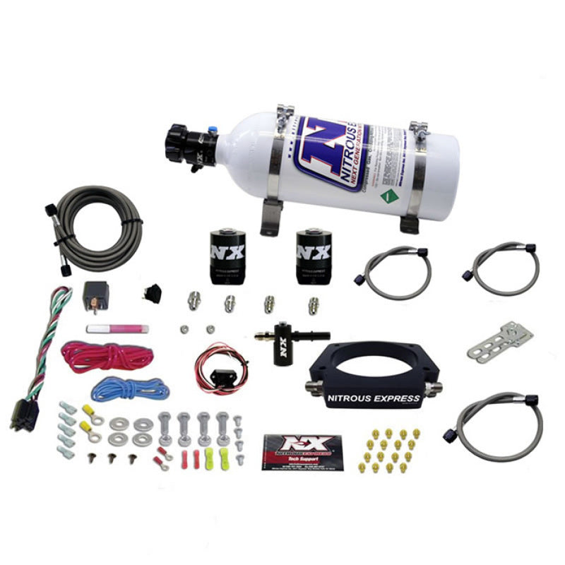 Nitrous Express 2014+ Chevrolet Corvette C7 Nitrous Plate Kit (50-300HP) w/5lb Bottle-thumbmail-2
