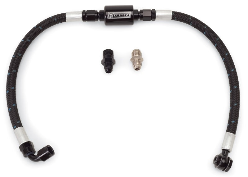 Edelbrock Fuel Hose Assembly Proclassic Finish w/ Competition Filter Sbc-thumbmail-3