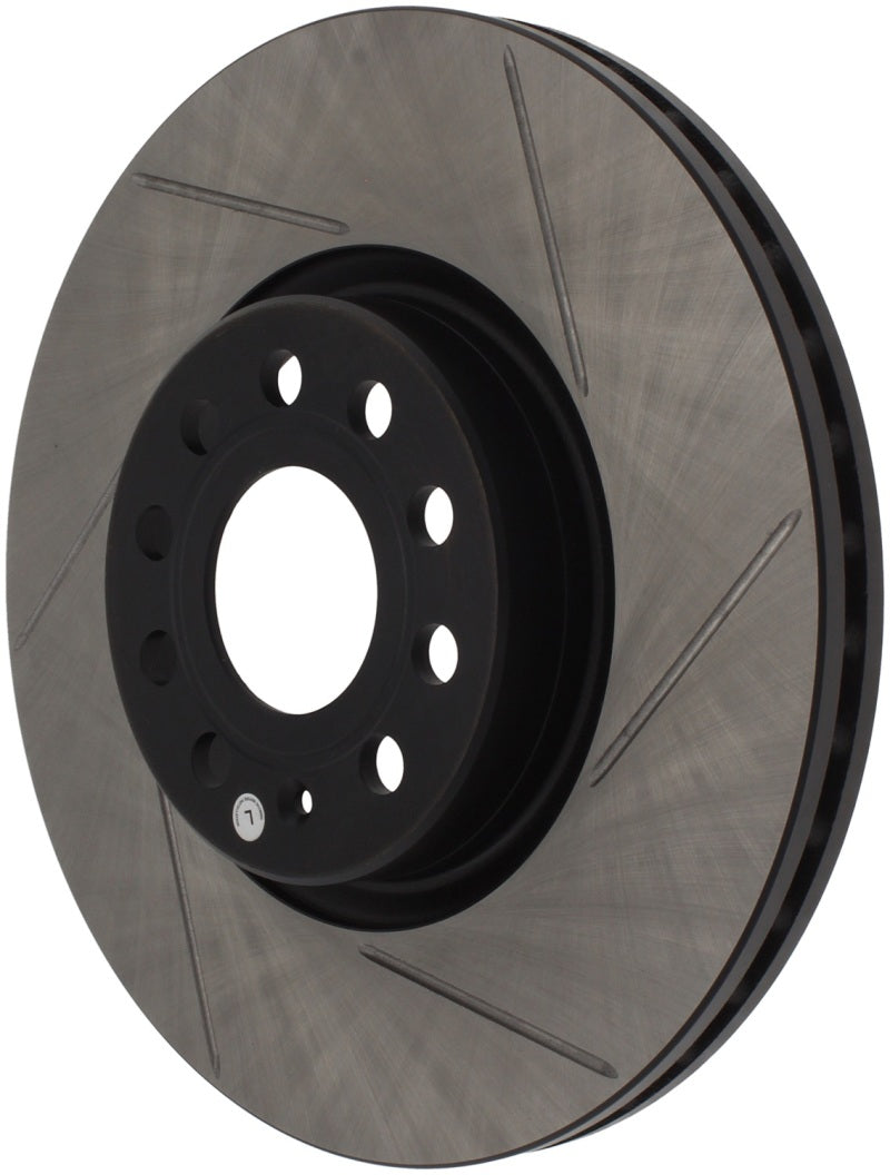 StopTech Power Slot 06-10 Audi A3 / 08-10 TT / 06-09 VW GTI Mlk V/Passat Left Front Slotted Rotor-thumbmail-2