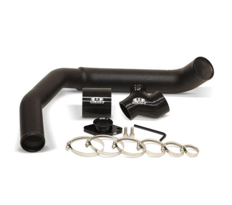 BLOX Racing 15-19 Subaru WRX FA20DIT Black Charge Pipe Kit-thumbmail-1