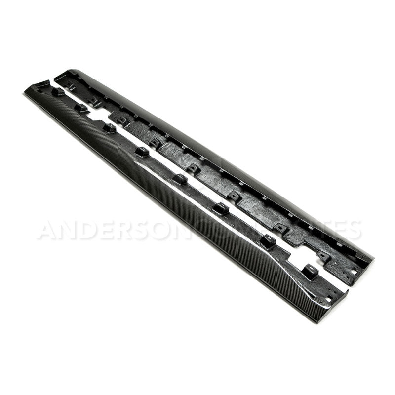 Anderson Composites 15-16 Ford Mustang Type-AR Rocker Panel Splitter-thumbmail-2