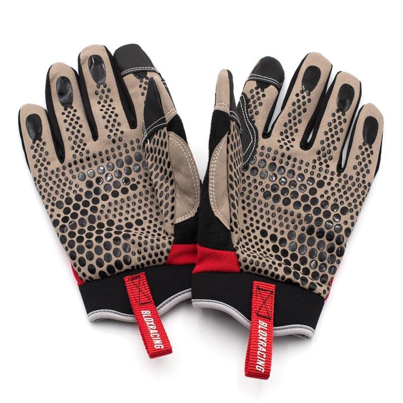 BLOX Racing Logo Mechanics Gloves Large-thumbmail-2