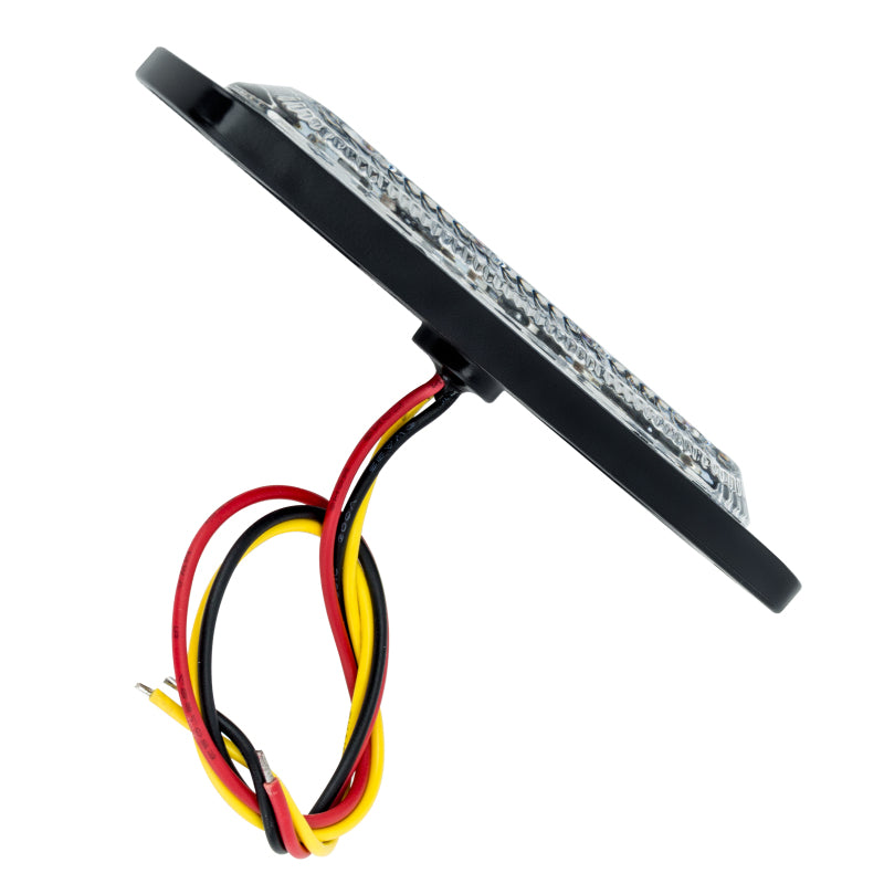 Oracle 6 LED Dual Color Slim Strobe - Amber/White-thumbmail-3