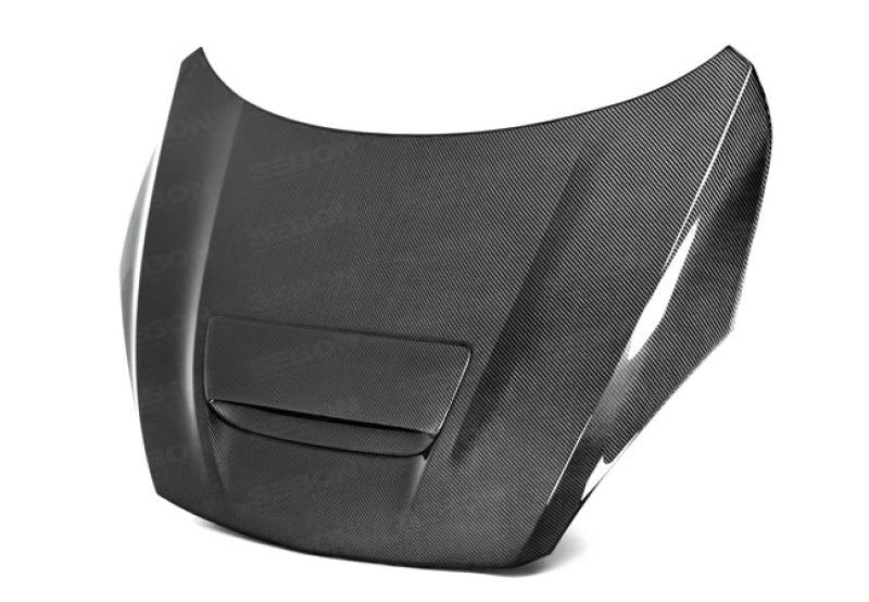 Seibon 10-12 Mazda MazdaSpeed3 OEM Style Carbon Fiber Hood-thumbmail-1