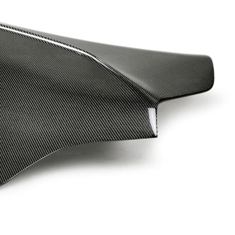 Seibon 10-16 Hyundai Genesis 2 Door C-style Carbon Fiber Trunk Lid-thumbmail-4