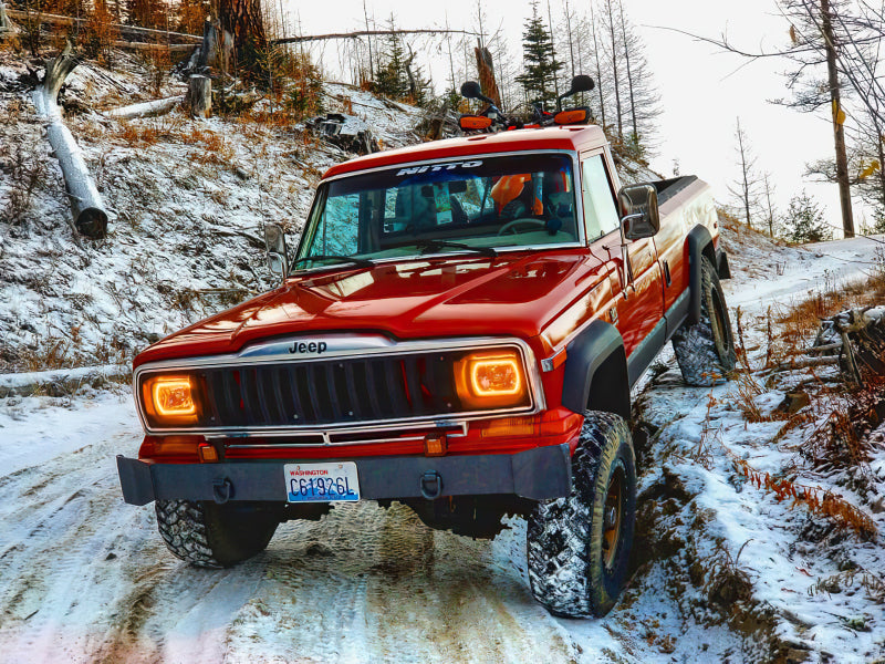 Oracle Pre-Installed Lights 7x6 IN. Sealed Beam - ColorSHIFT Halo-thumbmail-10