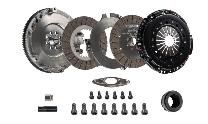 DKM Clutch BMW F22/F23 M 235i MS Organic Twin Disc Clutch Kit w/Flywheel (660 ft/lbs Torque)-thumbmail-2