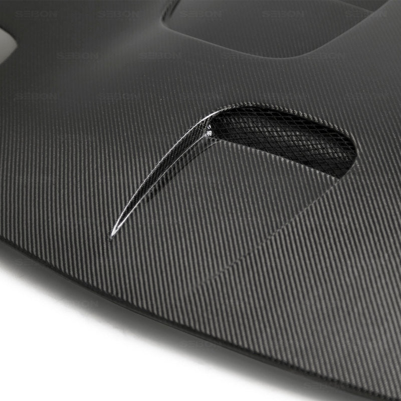 Seibon 93-96 Mazda RX-7 ST Carbon Fiber Hood-thumbmail-6