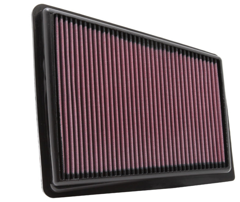 K&N 09 Hyundai Genesis 4.6L V8 Drop In Air Filter-thumbmail-1