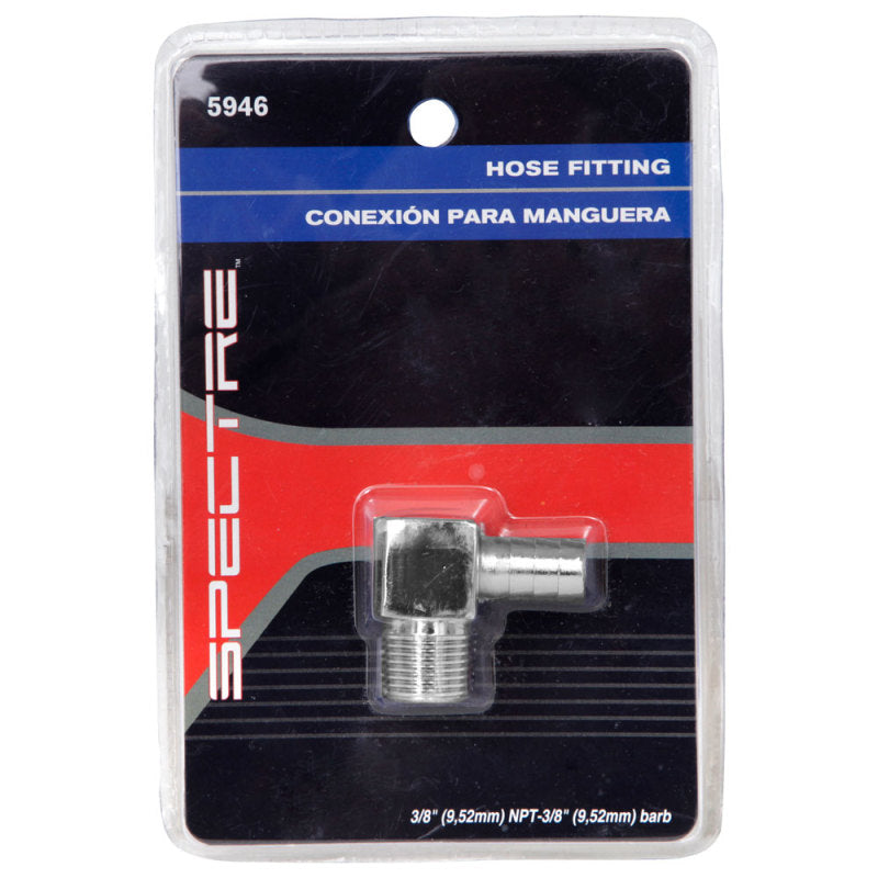 Spectre Fitting 90 Degree Barb NPT Threads (For 3/8in. Hose) - Chrome-thumbmail-6