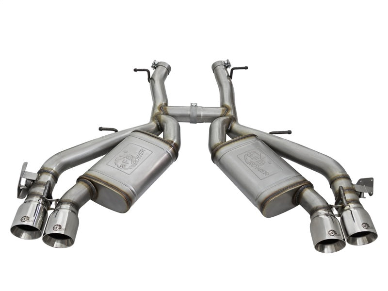 aFe MACHForce XP 3in 304 SS Axle-Back Dual Exhaust (NPP) w/ Polished Tips 16-17 Camro SS V8-6.2L-thumbmail-7