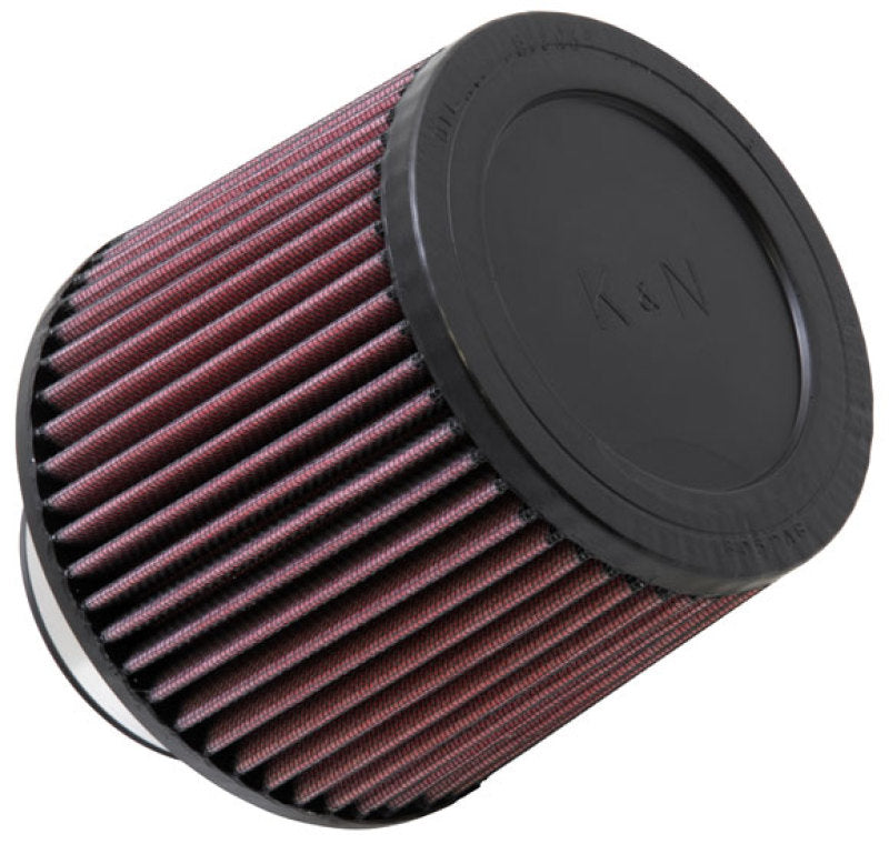 K&N Filter Universal Rubber Filter 3in Flange ID 6in Base OD 5.125in Top OD 5in Height-thumbmail-2