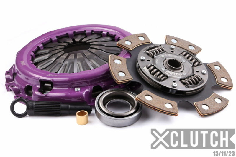 XClutch 89-94 Nissan Skyline GT-R 2.6L Stage 2R Extra HD Sprung Ceramic Clutch Kit-thumbmail-1