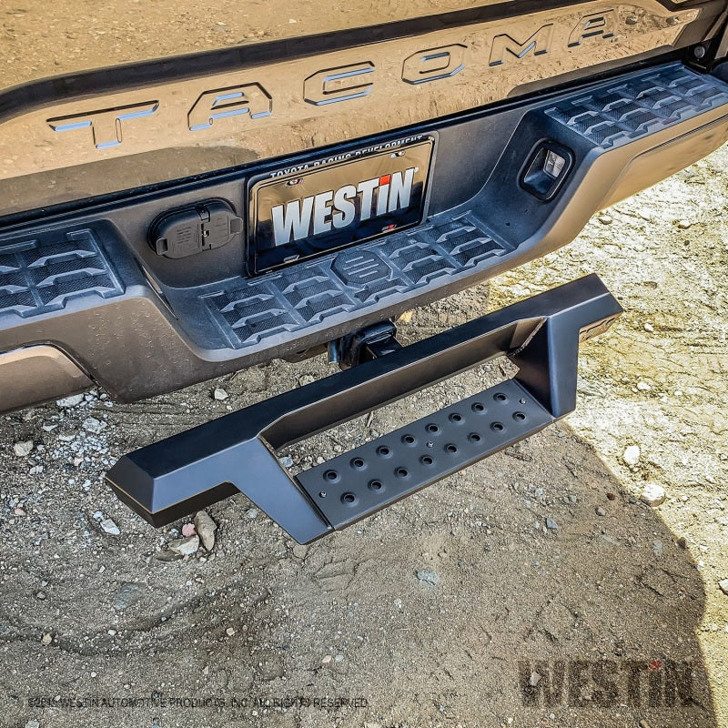 Westin HDX Drop Hitch Step 34in Step 2in Receiver - Textured Black-thumbmail-4
