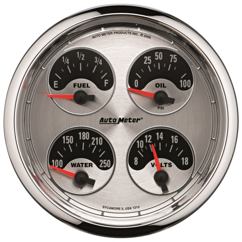 Autometer 5inch Kit Box - Tach Speedo Combo / Oil Pressure / Water Temp / Volt / Fuel Leve-thumbmail-2
