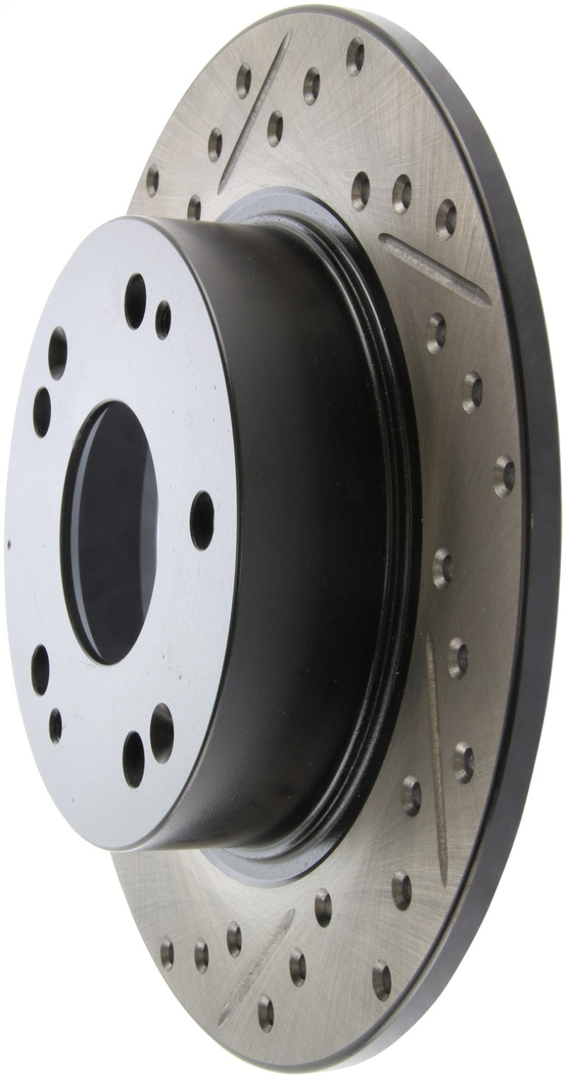 StopTech 04-08 Acura TSX / 03-07 Honda Accord SportStop Slotted & Drilled Right Rear Rotor-thumbmail-4