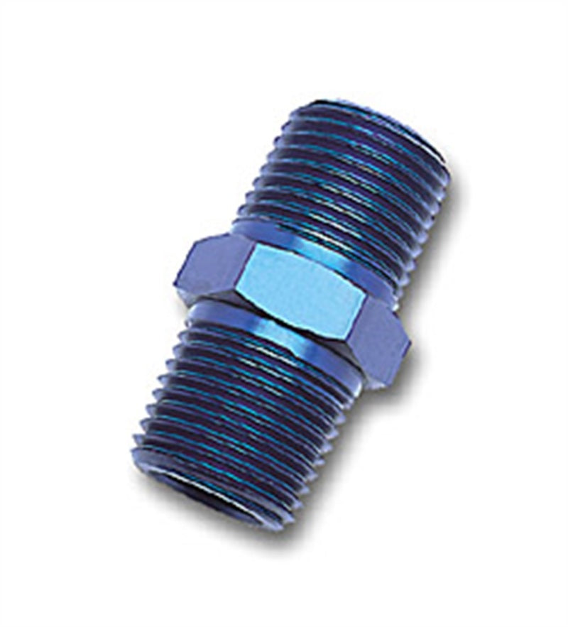 Russell Performance 3/8in Male Pipe Nipple (Blue)-thumbmail-4
