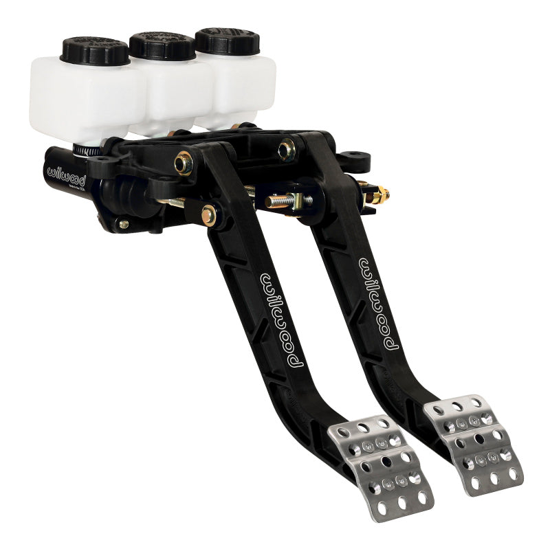 Wilwood Adjustable Dual Pedal - Brake / Clutch - Fwd. Swing Mount - 6.25:1-thumbmail-2