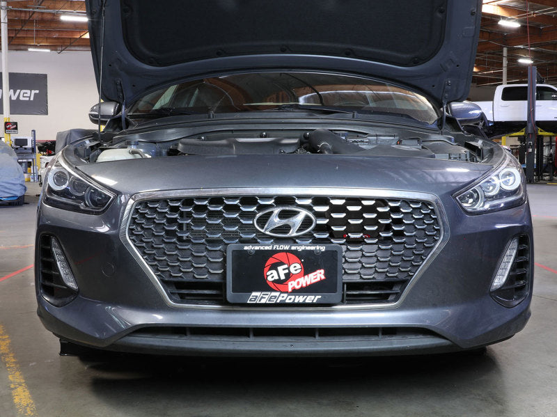 aFe 18-20 Hyundai Elantra GT L4-1.6L (t) Takeda Momentum Dynamic Air Scoop - Black-thumbmail-2