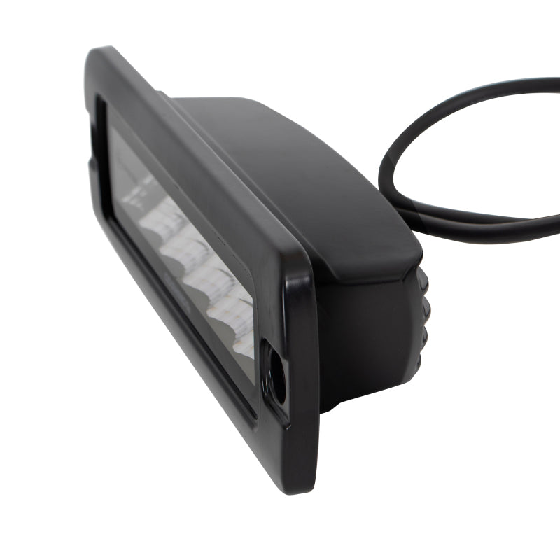 Go Rhino Xplor Blackout Series Sixline LED Flood Light Kit (Flush Mount) - Blk (Pair)-thumbmail-7
