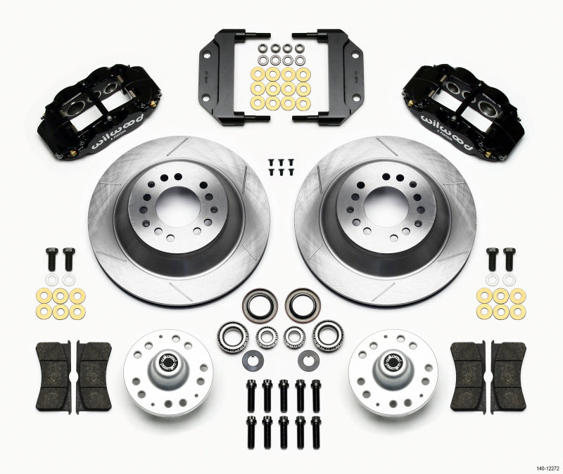Wilwood Narrow Superlite 6R Front Hub & 1PC Rtr Kit 12.88in Magnum Force Drop Spindle-thumbmail-1