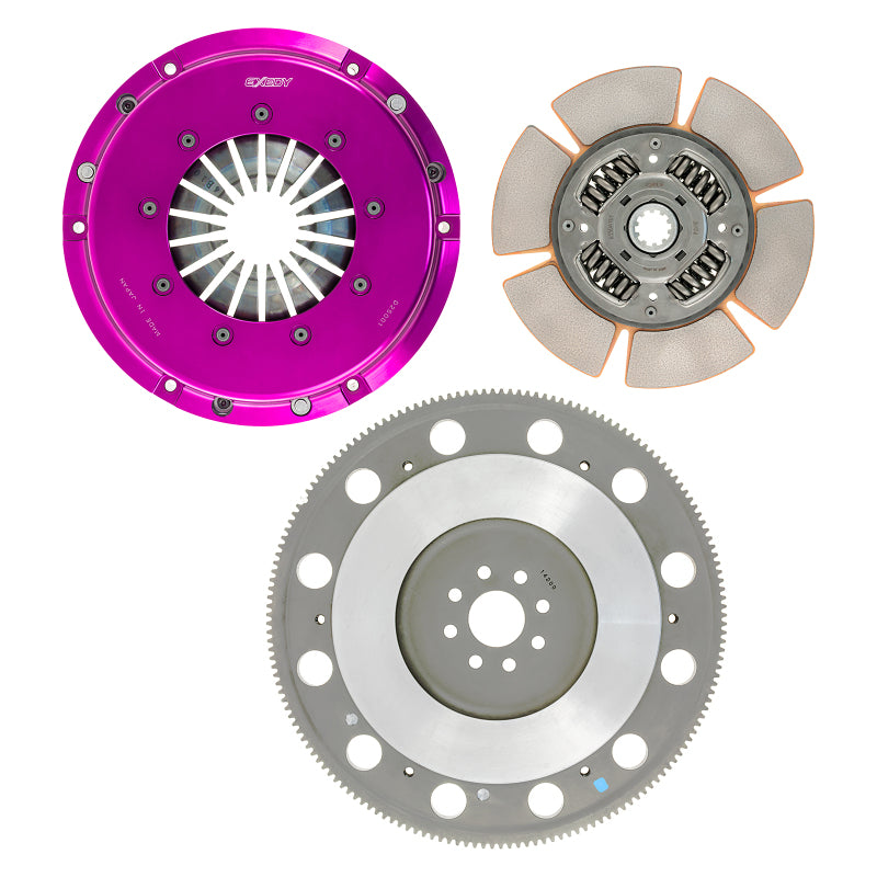 Exedy 1996-2016 Ford Mustang V8 Hyper Single Clutch Strap Drive Type Sprung Disc-thumbmail-3