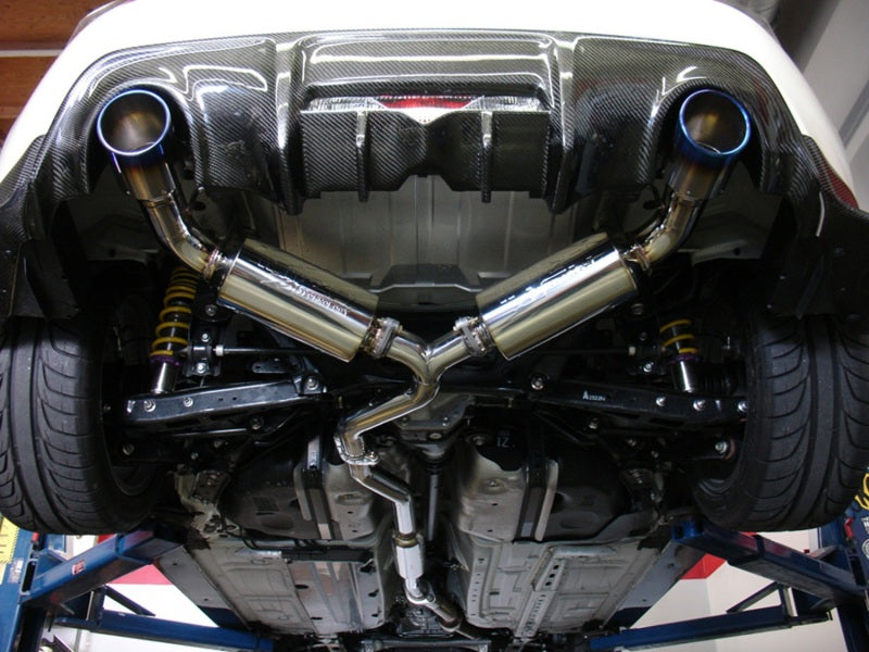 Injen 13-20 Subaru BRZ/Toyota 86 2.0L 4cyl SS CB Exhaust w/ Dual Injen Embossed Muffler-thumbmail-2