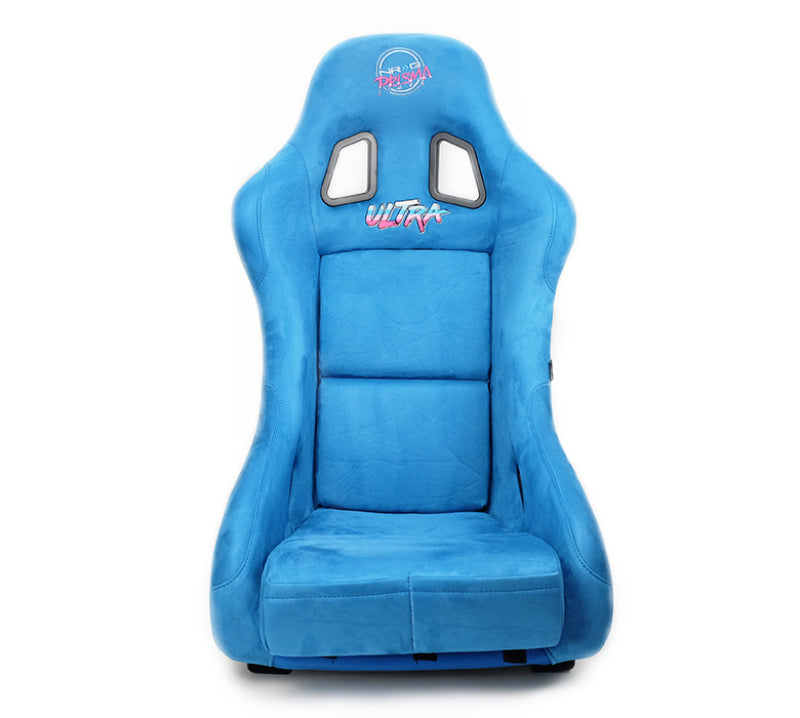 NRG FRP Bucket Seat ULTRA Edition - Medium (Blue Alcantara/Pearlized Back)-thumbmail-6