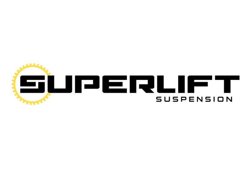 Superlift Universal Application - Rear Lift Block - 4in Lift - w/ Flat - Pair