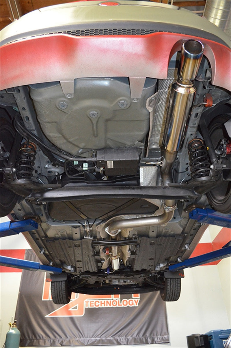 Injen 14-19 Ford Fiesta ST 1.6L Turbo 4Cyl 3in Cat-Back Stainless Steel Exhaust w/ Burnt SS Tip-thumbmail-3