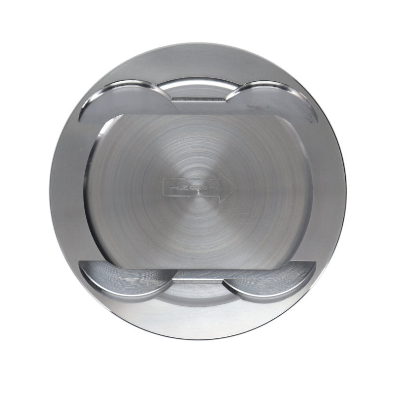Manley Ford 3.7L Cyclone 3.770in Bore +2.0cc Coated Dome Platinum Series Pistons-thumbmail-4