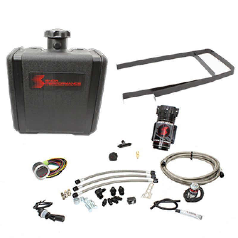 Snow Performance Cummins Stg 2 Bst Cooler Water Injection Kit (SS Brded Line/4AN Fittings) w/o Tank-thumbmail-2