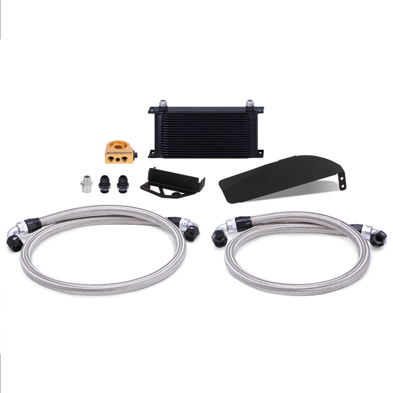 Mishimoto 2017+ Honda Civic Type R Direct Fit Oil Cooler Kit - Black-thumbmail-3