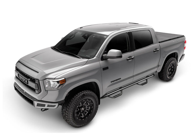 N-Fab Nerf Step 15-17 GMC - Chevy Canyon/Colorado Crew Cab 5ft Bed - Tex. Black - W2W - 3in-thumbmail-6
