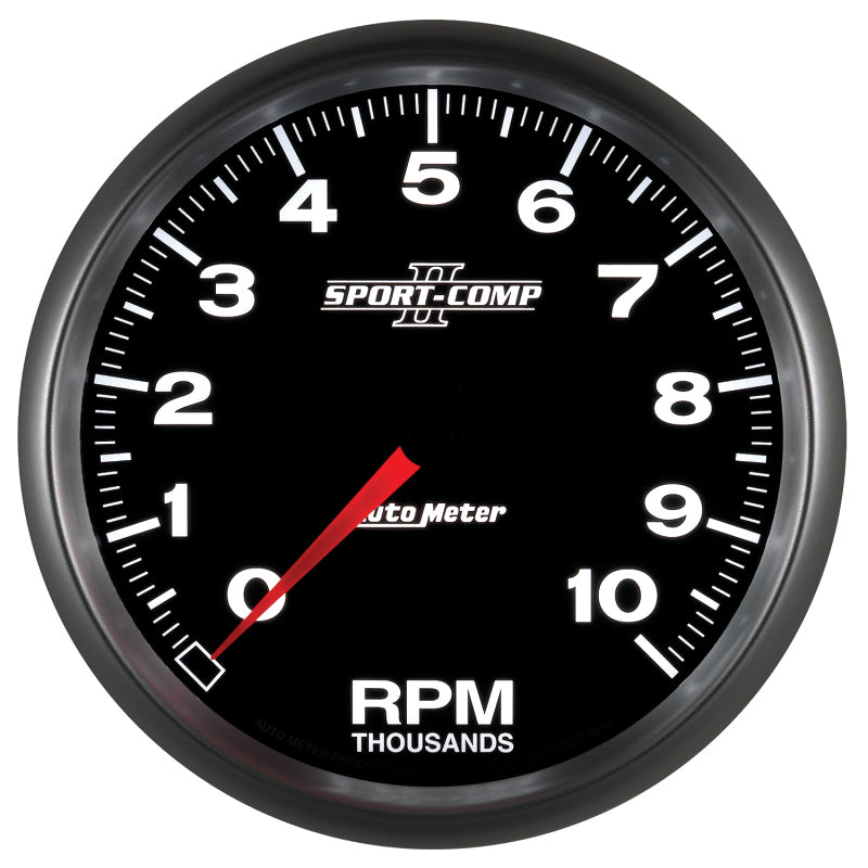 Autometer Sport-Comp II 5 inch 0-10000 RPM In Dash Tachometer-thumbmail-4