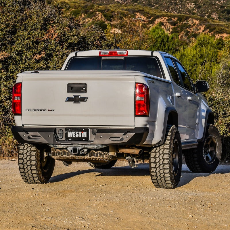 Westin 15-22 Chevrolet/GMC Colorado/Canyon Pro-Series Rear Bumper - Textured Black-thumbmail-2