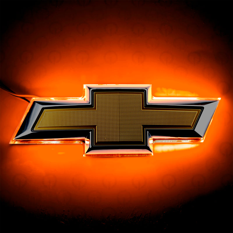 Oracle 14-15 Chevrolet Camaro Illuminated Bowtie - Dual Intensity - Amber-thumbmail-7