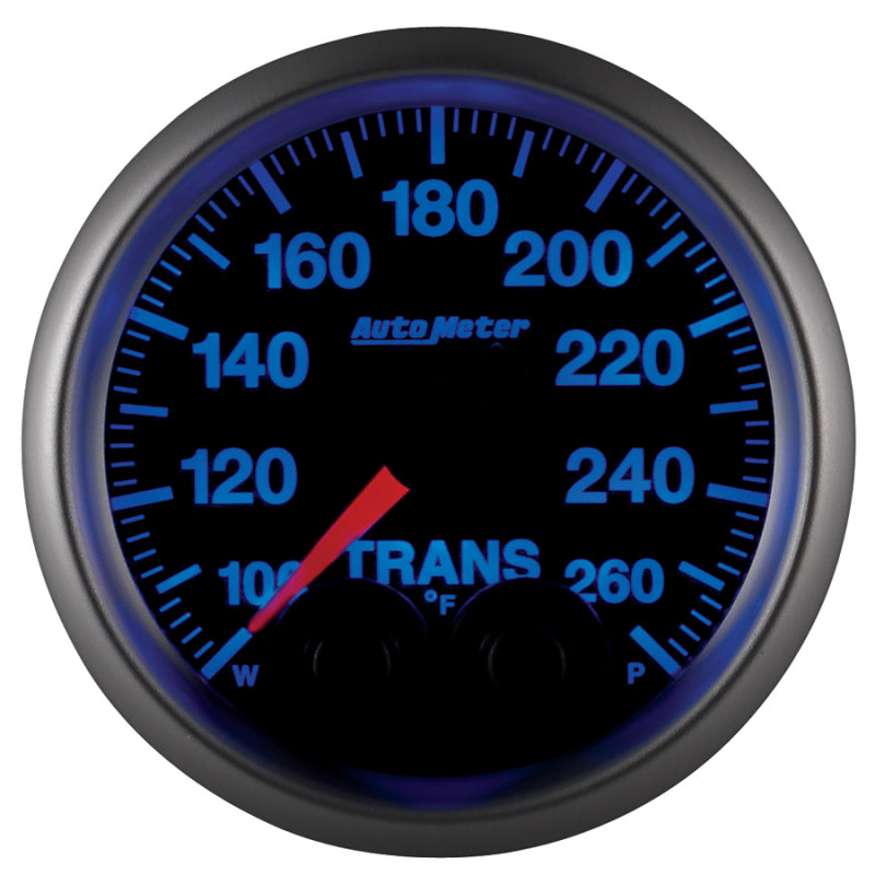 Autometer Elite 52mm 100-260 Degress F Trans Temperature Peak and Warn Gauge w/ Electonic Control-thumbmail-3