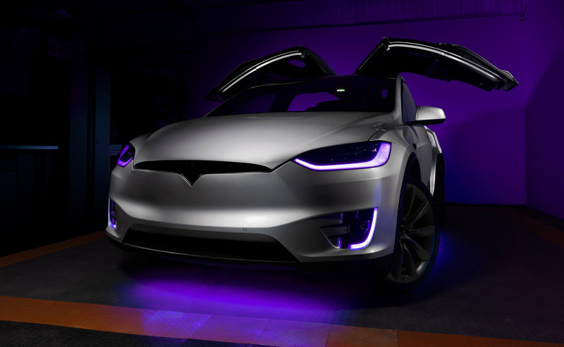 ORACLE Lighting 16-21 Tesla Model X Dynamic ColorSHIFT Headlight & Fog Light DRL Upgrade Kit-thumbmail-13