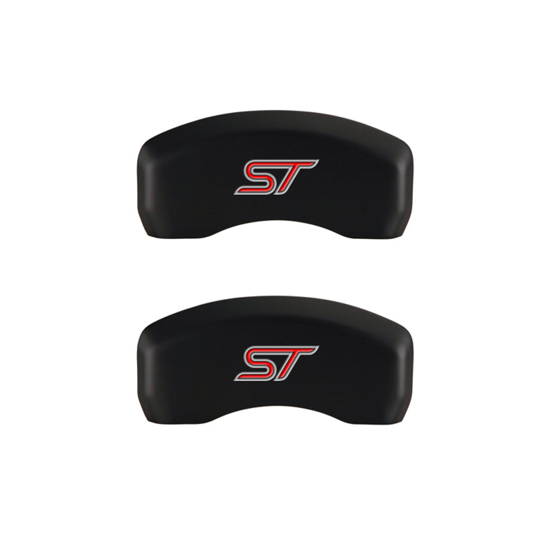 MGP 4 Caliper Covers Engraved Front & Rear No bolts/ST Red finish silver ch-thumbmail-4