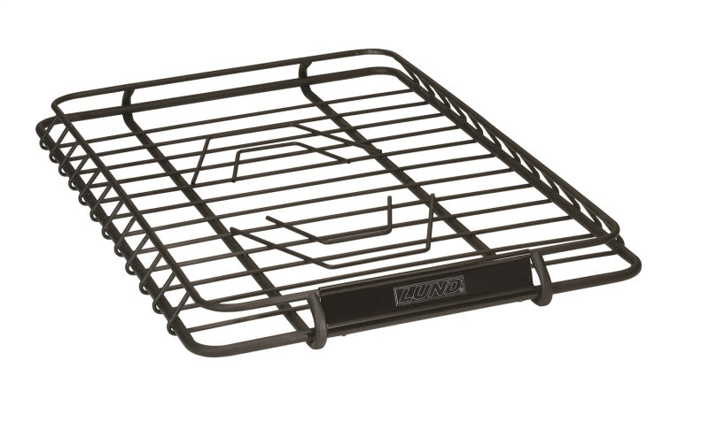Lund Universal 39in X 45.125in Roof Rack Cargo Basket - Black-thumbmail-3