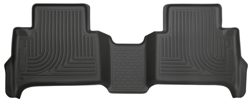 Husky Liners 15 Chevrolet Colorado Crew Cab WeatherBeater Black 2nd Seat Floor Liners-thumbmail-3