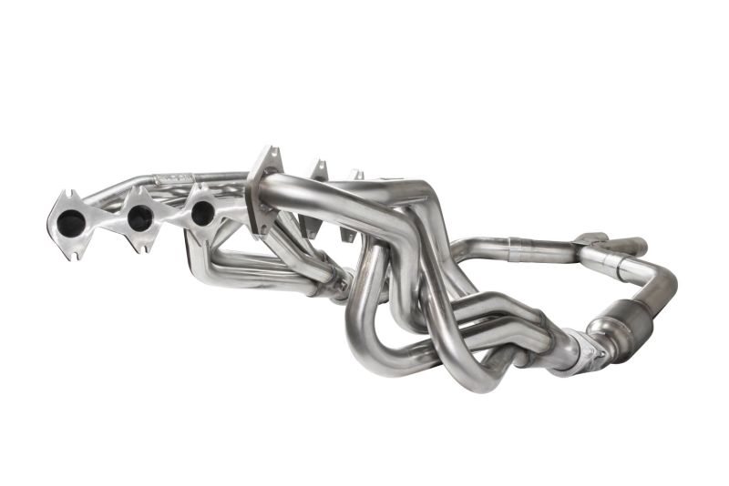 Kooks 05-10 Ford Mustang GT Shelby GT Bullitt 1-5/8 x 2-1/2 (3V) Header & Green Catted X-Pipe Kit-thumbmail-1