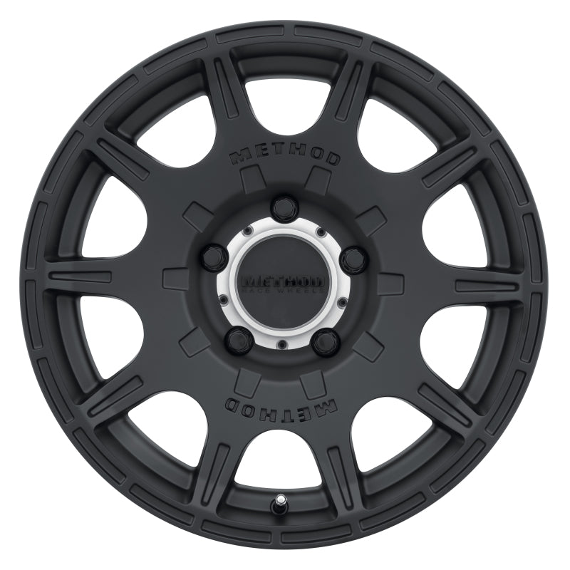 Method MR308 Roost 17x8.5 0mm Offset 5x5 71.5mm CB Matte Black Wheel-thumbmail-2